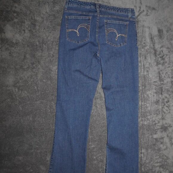 Lee Slender Secret Women's Jeans Size 14 Medium Boot Flare - Picture 2 of 6